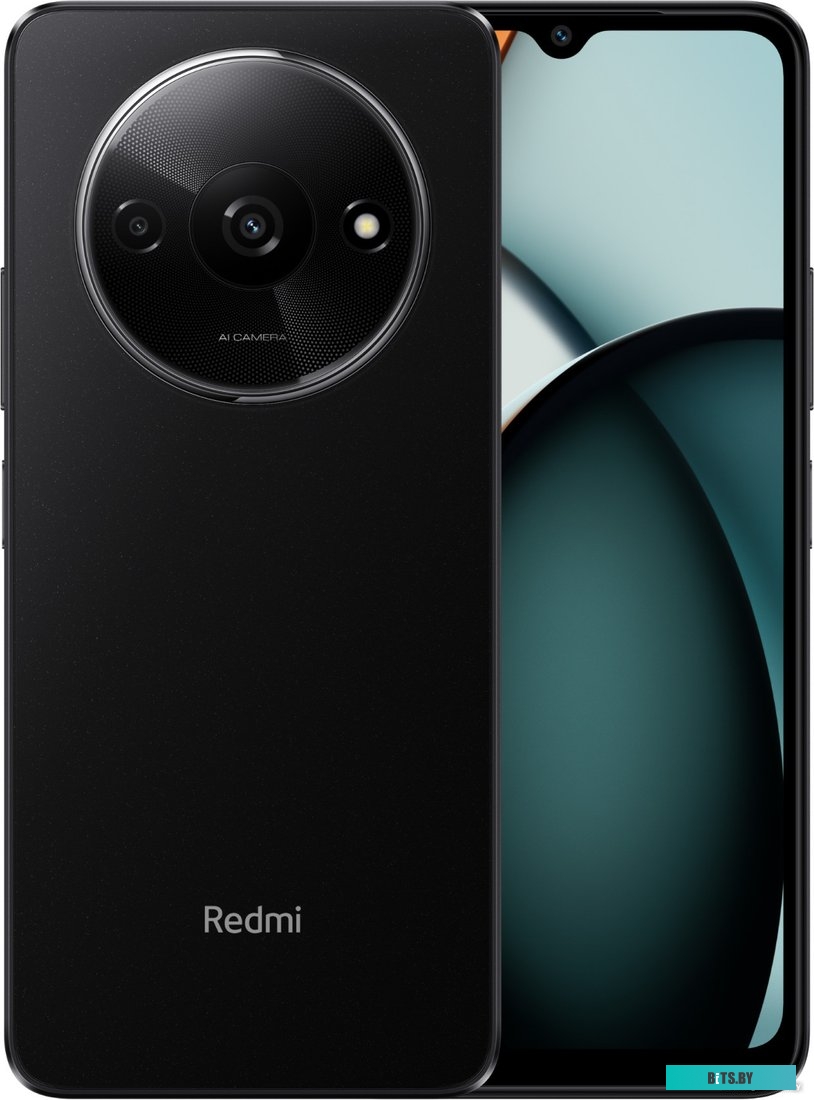 53783 Смартфон Xiaomi Redmi A3 3/64Gb,  черный