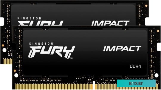 Модуль памяти Kingston FURY Impact 2x16GB DDR4 SODIMM PC4-21300 KF426S15IB1K2/32