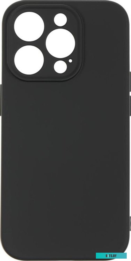 72429 Чехол (клип-кейс) BORASCO для Apple iPhone 15 Pro, черный [72429]