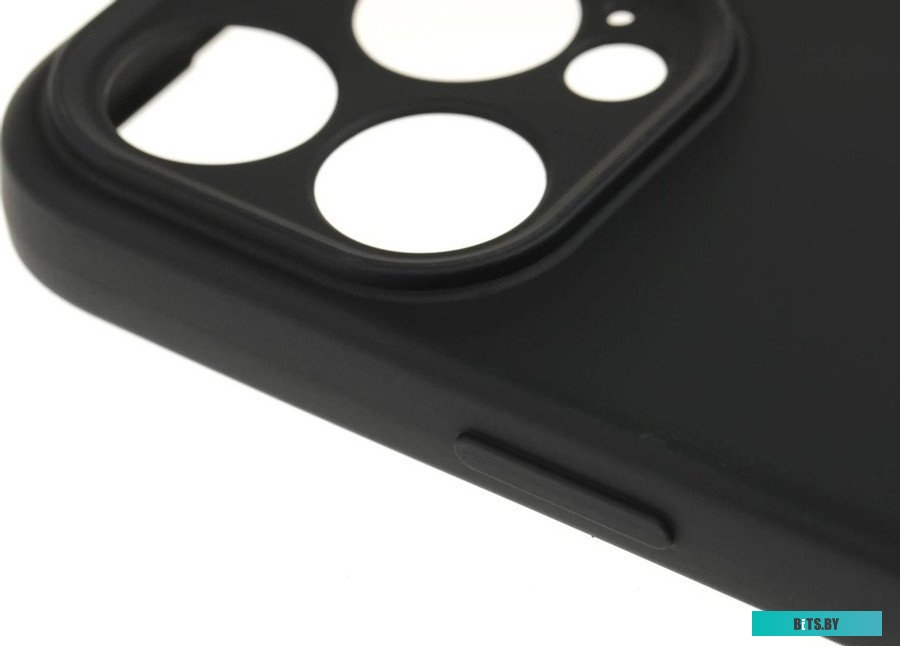 72429 Чехол (клип-кейс) BORASCO для Apple iPhone 15 Pro, черный [72429]