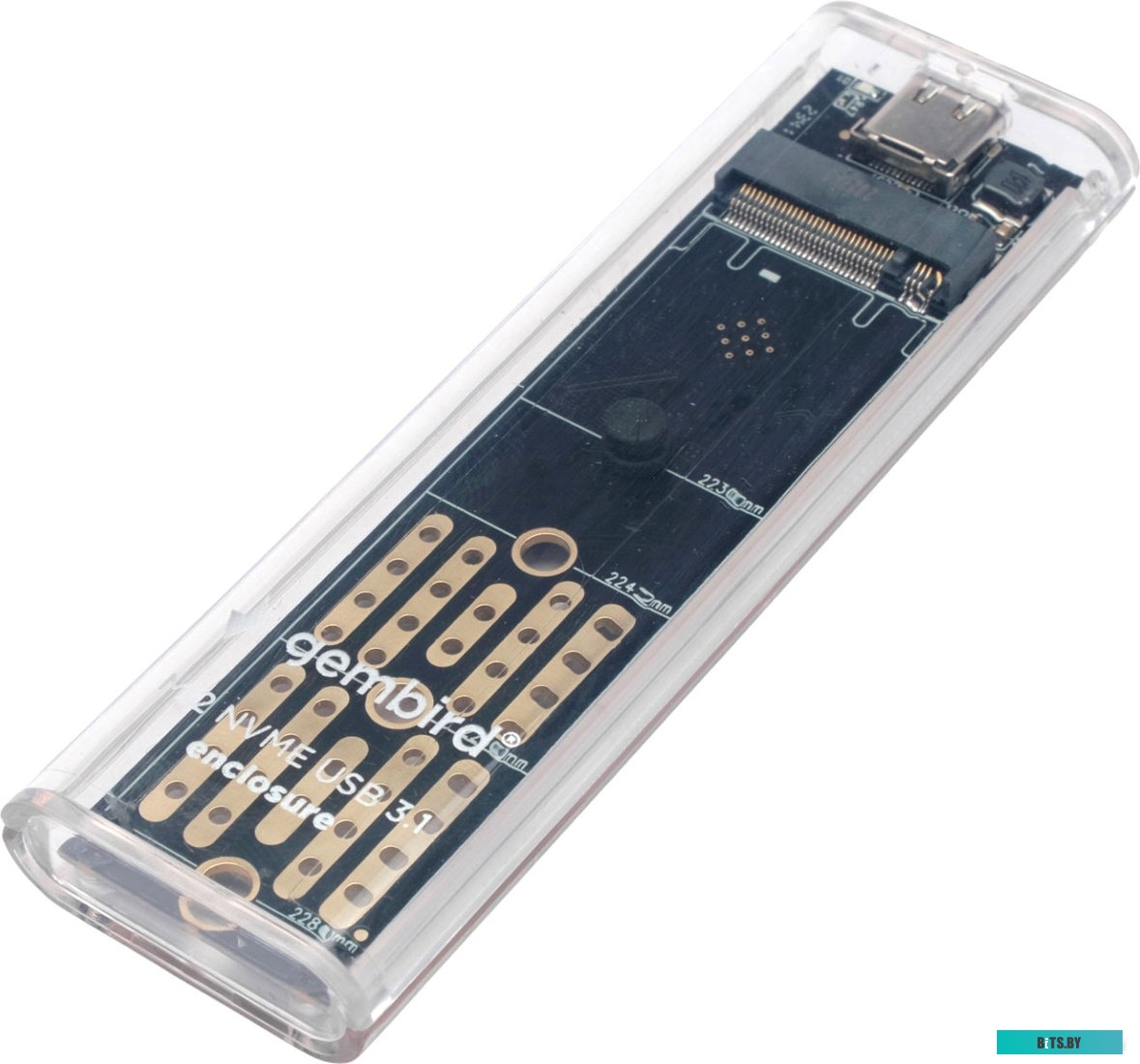 Бокс для накопителей M.2 Gembird EEM2-NVME-2