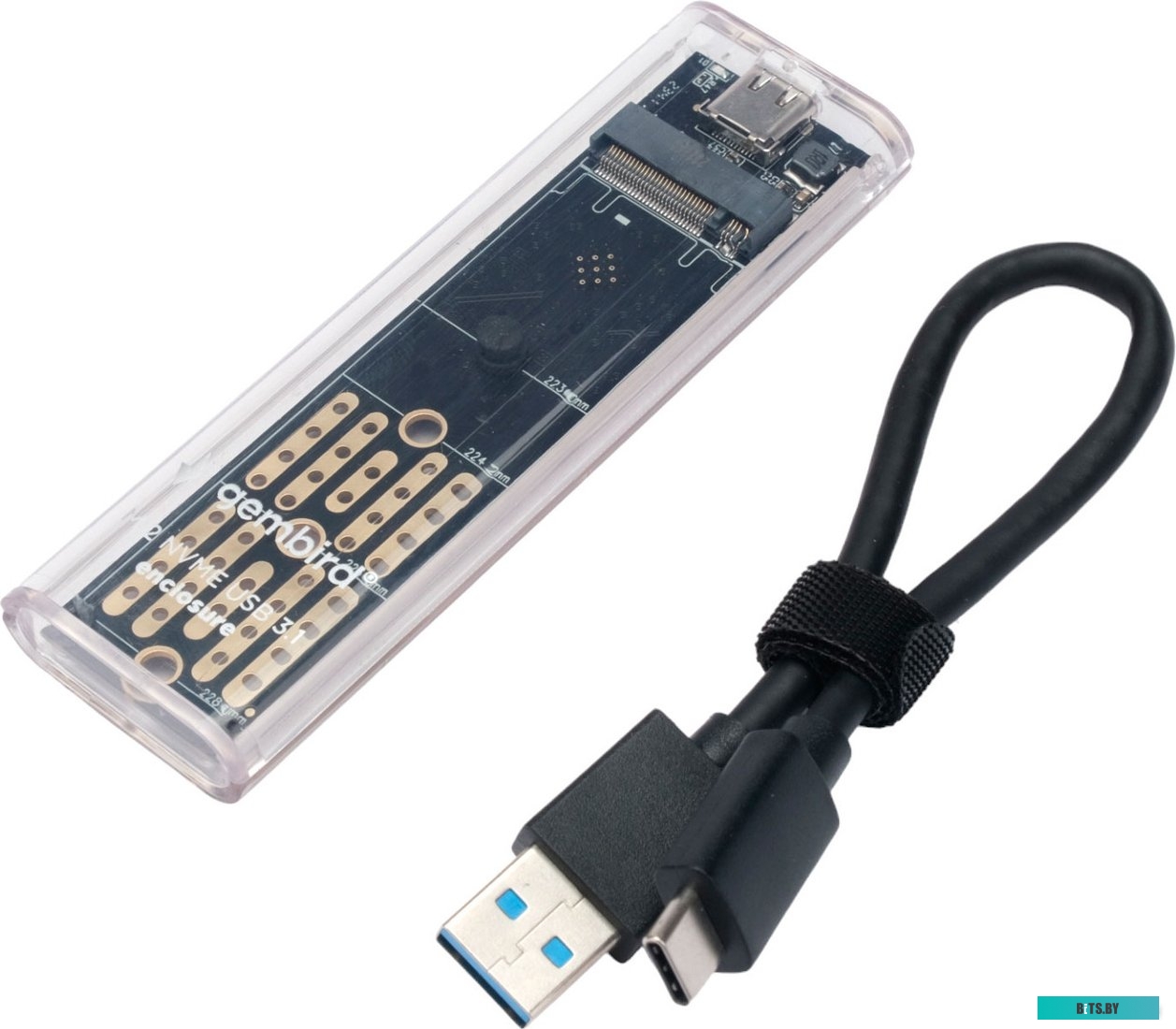 Бокс для накопителей M.2 Gembird EEM2-NVME-2