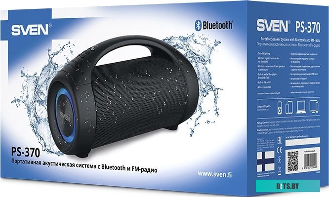 SV-020408 Колонка беспроводная Sven PS-370 черный