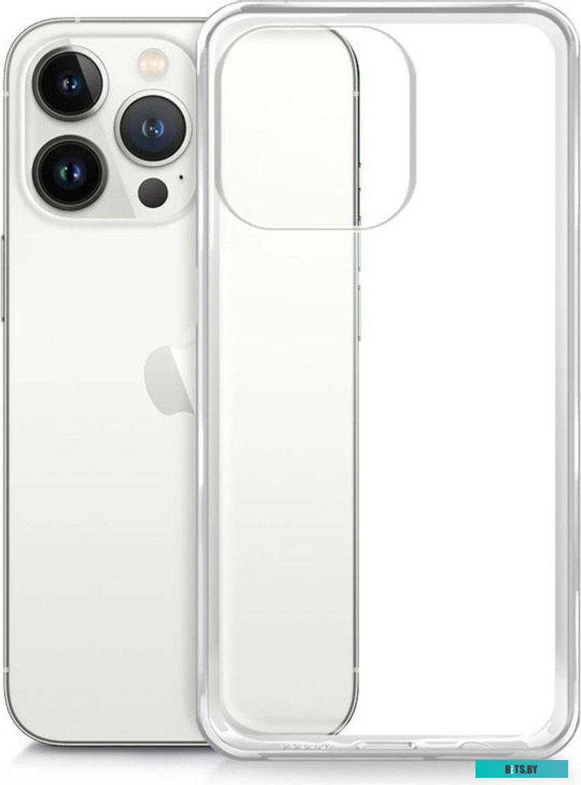 Чехол BORASCO для Apple iPhone 13 Pro, прозрачный 40438