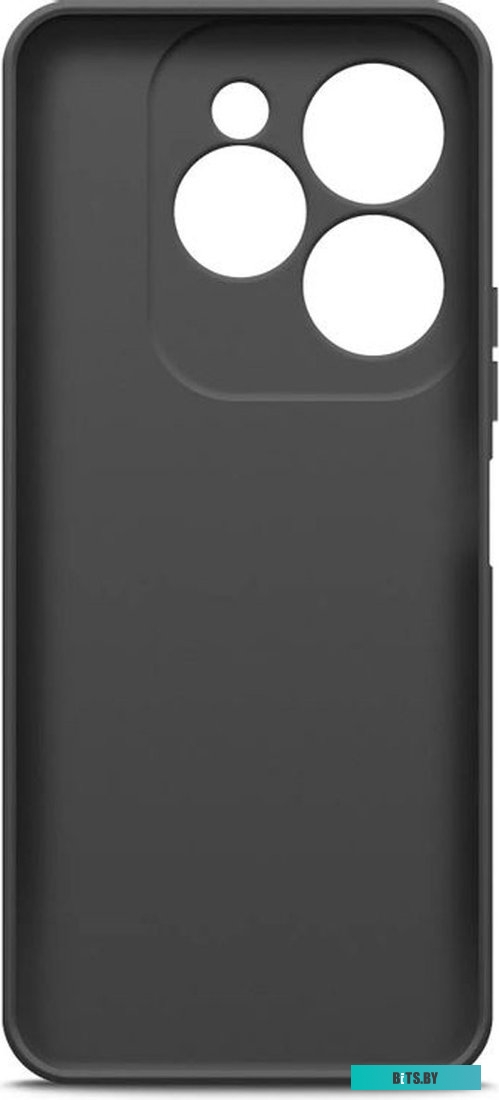 72731 Чехол (клип-кейс) BORASCO для Infinix Hot 40 Pro, черный [72731]