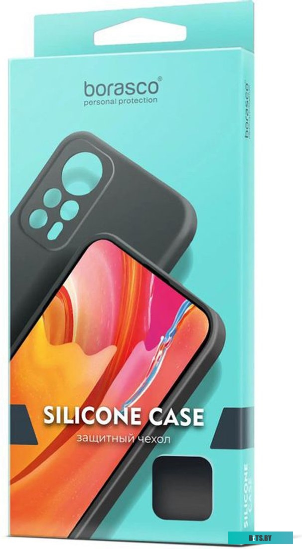 72731 Чехол (клип-кейс) BORASCO для Infinix Hot 40 Pro, черный [72731]