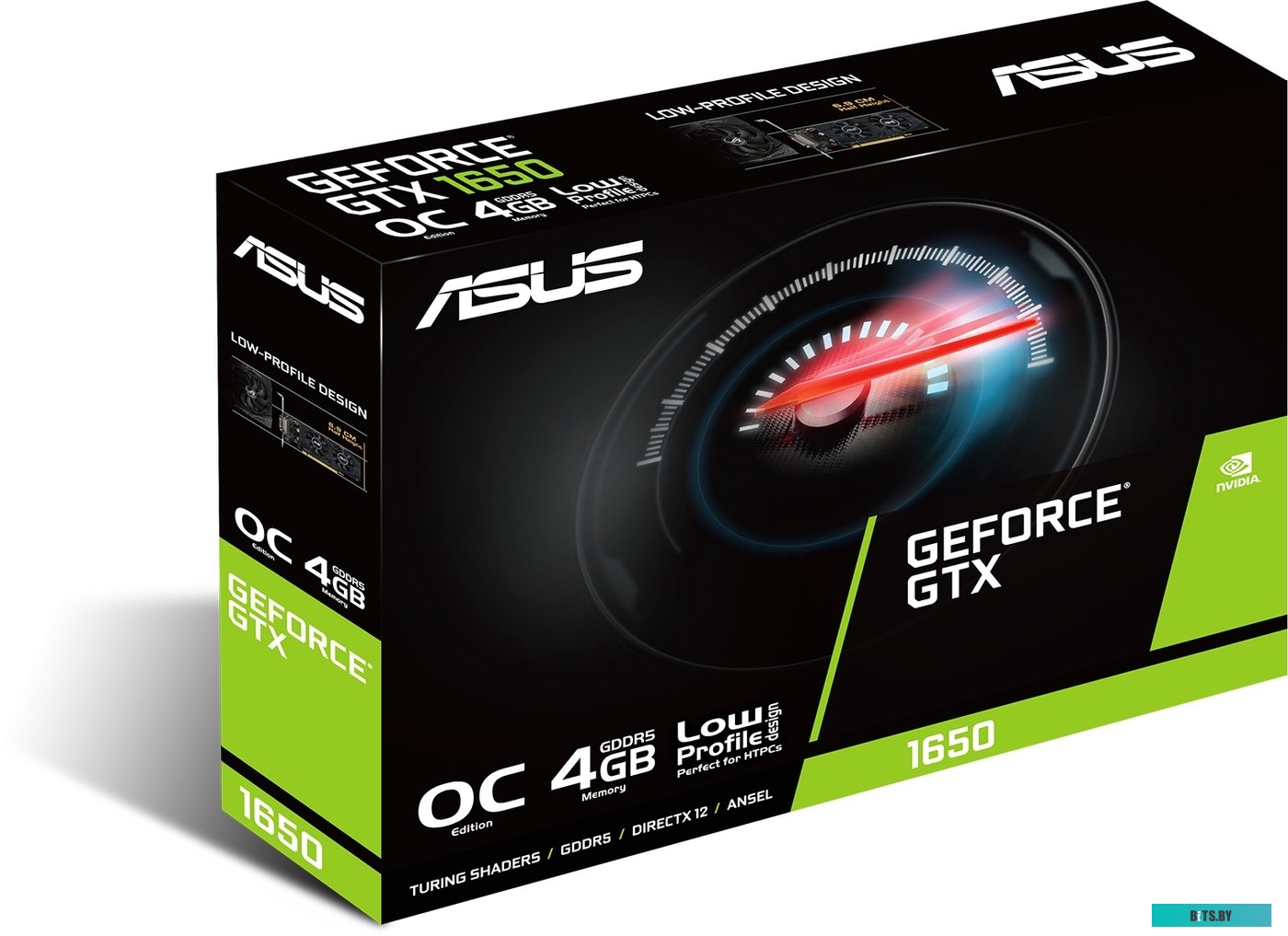 Видеокарта Asus GeForce GTX 1650 OC edition 4GB GDDR5 GTX1650-O4G-LP-BRK