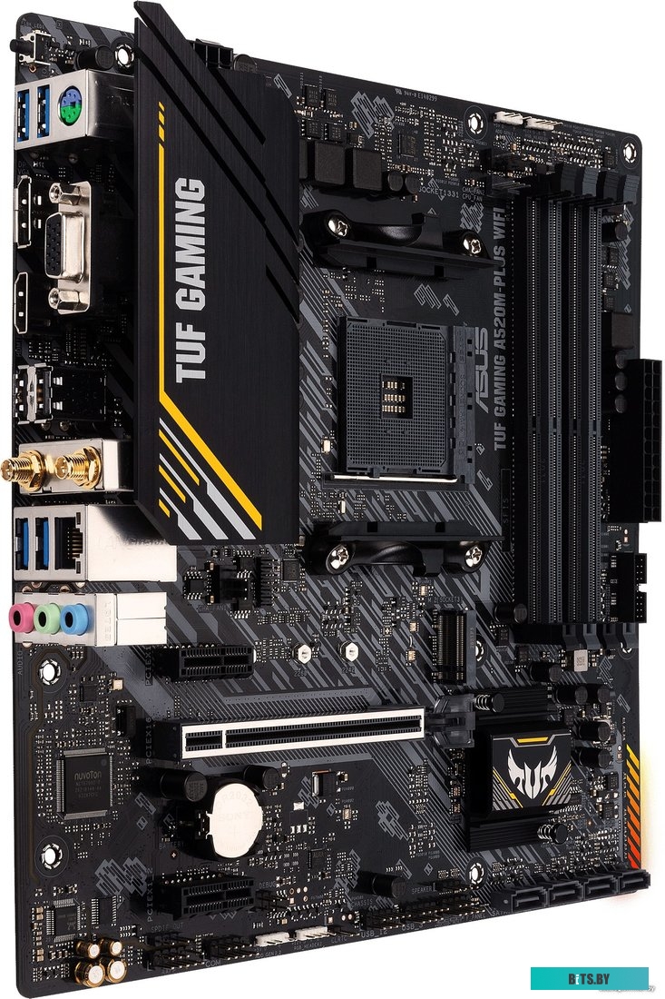 Материнская плата mATX ASUS TUF GAMING A520M-PLUS WIFI 90MB17F0-M0EAY0