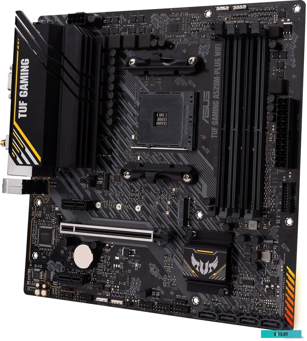 Материнская плата mATX ASUS TUF GAMING A520M-PLUS WIFI 90MB17F0-M0EAY0