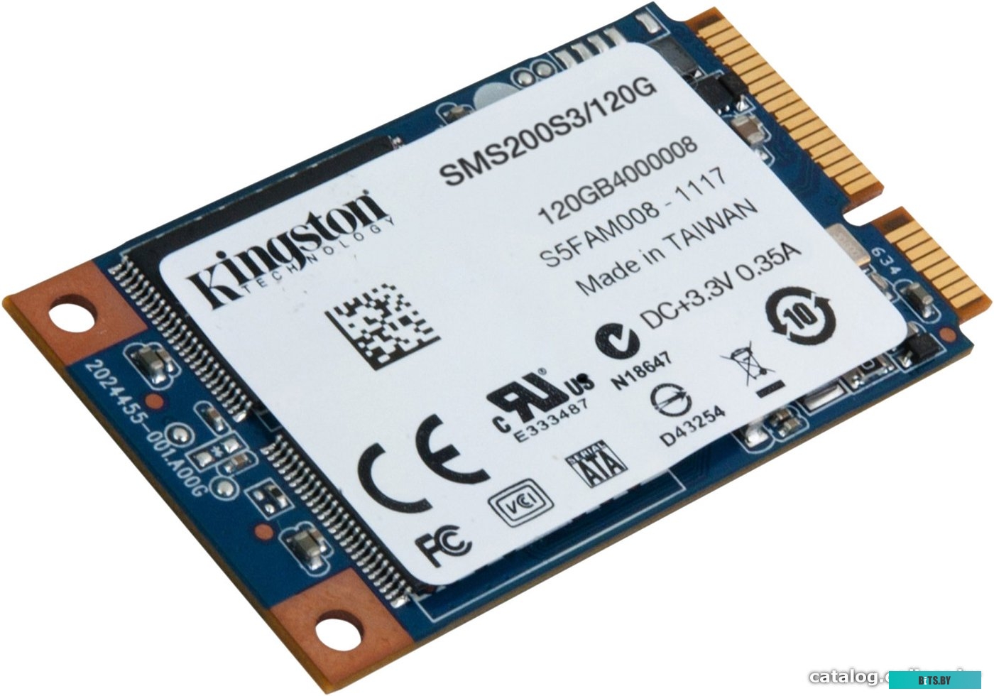 SSD Накопитель Kingston SSDNow mS200 120GB (SMS200S3/120G)