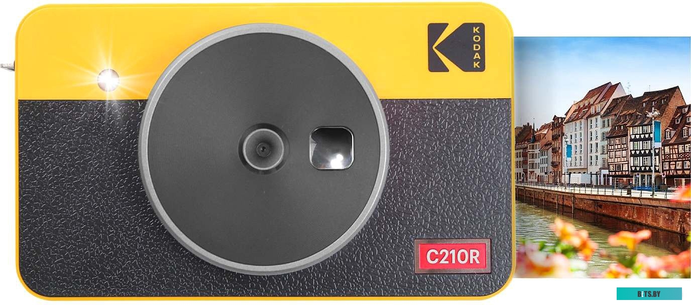 С210R Y Kodak Mini Shot 2 C210R (черный/желтый)