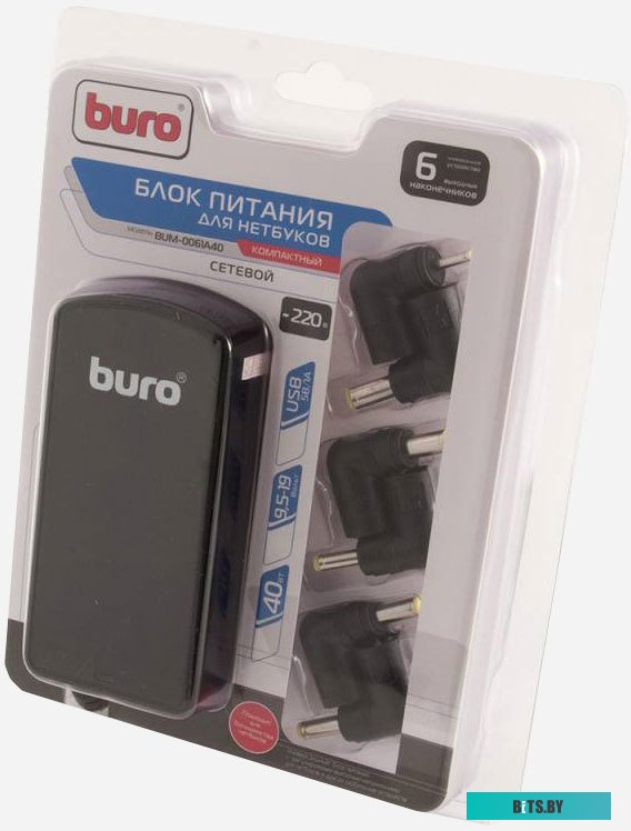 Сетевое зарядное Buro BUM-0061A40 <945334>