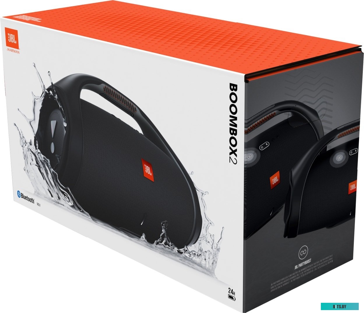 Портативная акустика JBL Boombox 2 (черный) <JBLBOOMBOX2BLKEU>
