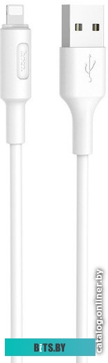Кабель Hoco X25 Lightning (белый)