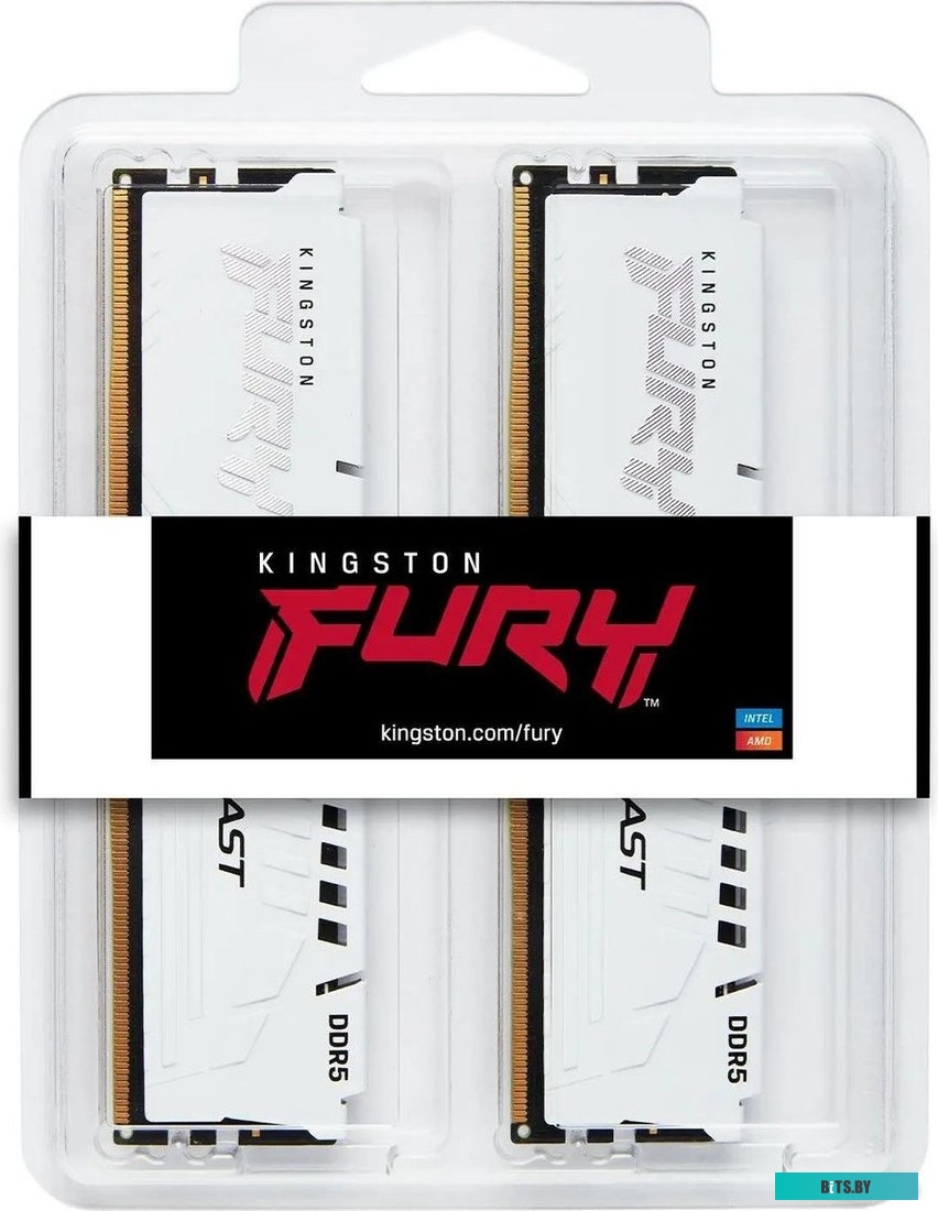 KF552C40BWK2-32 Оперативная память Kingston Fury Beast KF552C40BWK2-32 DDR5 -  2x 16ГБ 5200МГц, DIMM,  Ret