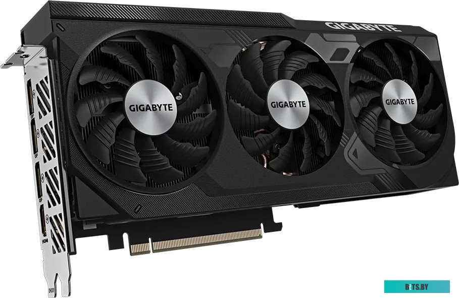 Видеокарта NVIDIA GeForce RTX 4070 Ti SUPER WINDFORCE OC 16G (GV-N407TSWF3OC-16GD)