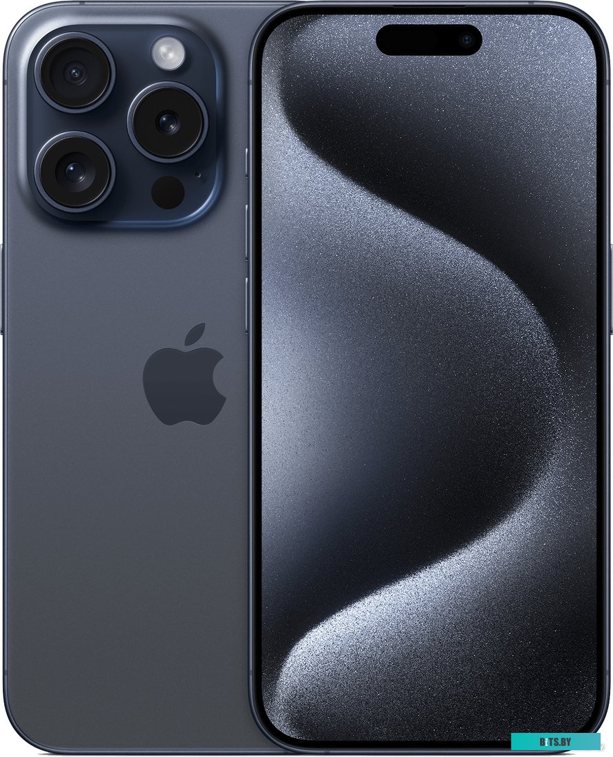 Смартфон Apple iPhone 15 Pro 128GB A3101 (Синий Титан)