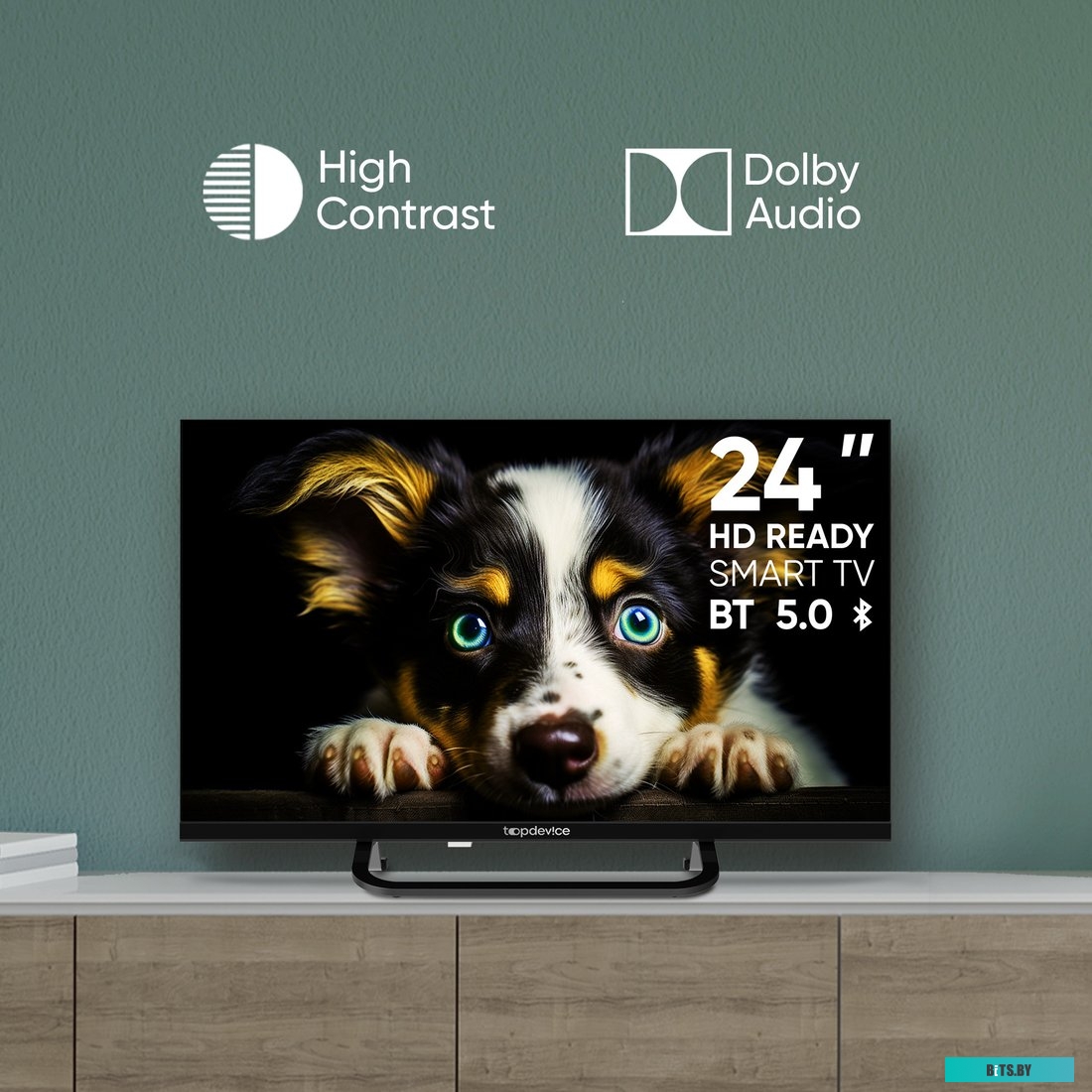 TDTV24CS04HBK Телевизор Topdevice TDTV24CS04HBK