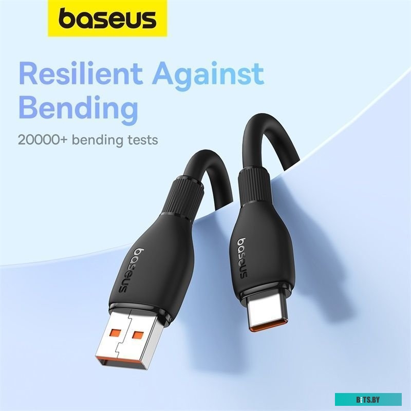 Baseus Pudding Series USB Type-A - USB Type-C (1.2 м, черный)