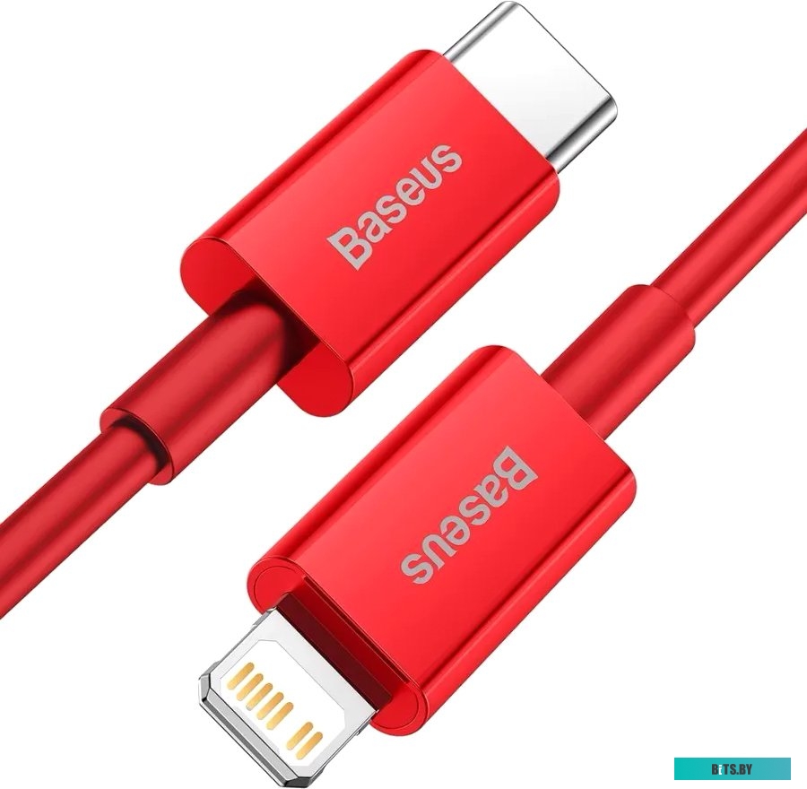 Кабель Baseus USB Type-C - Lightning CATLYS-A01 (1 м, черный)