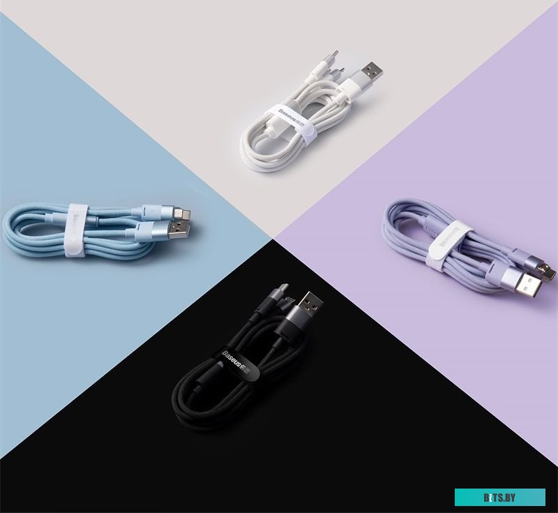 Кабель Baseus One-For-Three Fast Charging Data Cable 3.5A CAXS000002