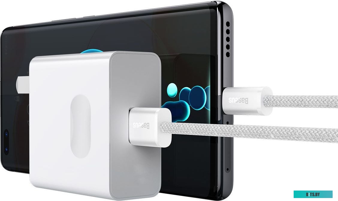 Кабель Baseus Dynamic Series Fast Charging Data Cable 100W USB Type-A - USB Type-C (2 м, белый) 