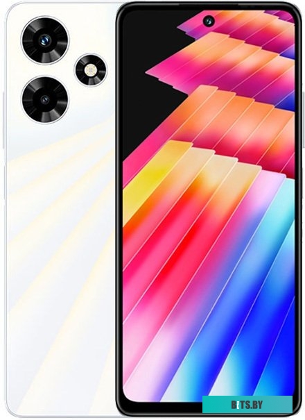 10040068 Смартфон INFINIX Hot 30 4/128Gb,  X6831,  белый