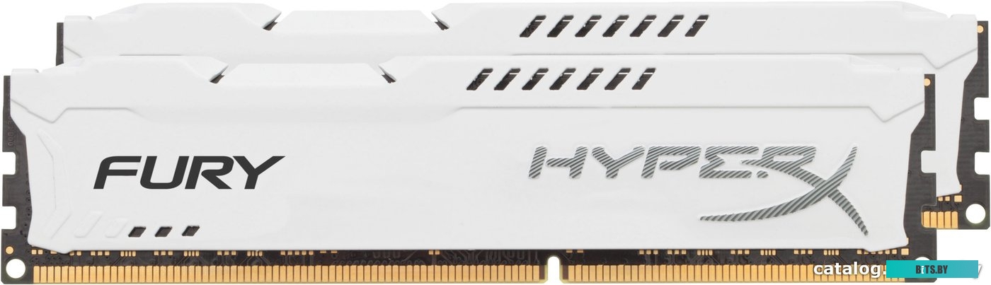 Модуль памяти HyperX Fury White 2x4GB KIT DDR3 PC3-12800 HX316C10FWK2/8