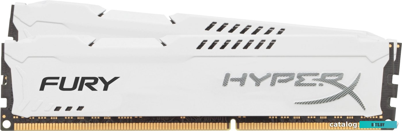 Модуль памяти HyperX Fury White 2x4GB KIT DDR3 PC3-12800 HX316C10FWK2/8