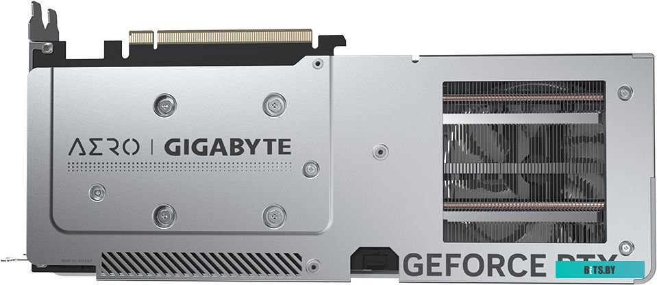 Видеокарта NVIDIA GeForce Gigabyte RTX 4060 AERO OC 8G (GV-N4060AERO OC-8GD) 8Gb GDDR6 2xHDMI+2xDP White RTL
