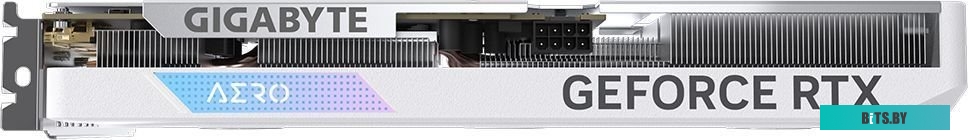 Видеокарта NVIDIA GeForce Gigabyte RTX 4060 AERO OC 8G (GV-N4060AERO OC-8GD) 8Gb GDDR6 2xHDMI+2xDP White RTL