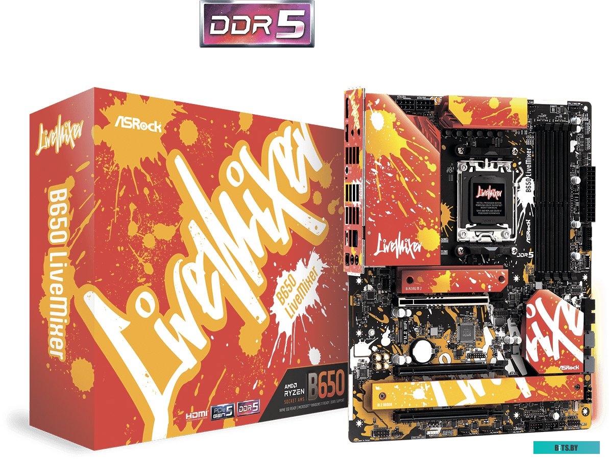 Материнская плата ASRock B650 LiveMixer