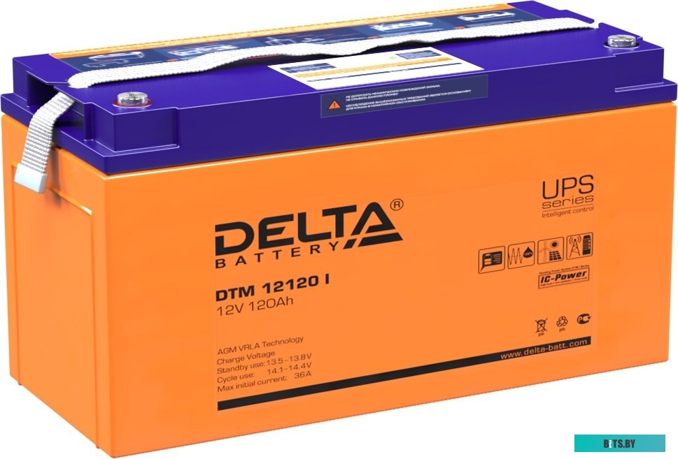 Аккумуляторная батарея Delta DTM 12120 I