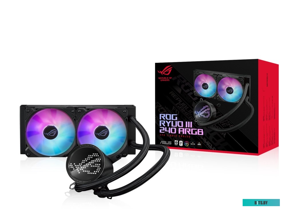 Кулер для процессора ASUS ROG Ryuo III 240 ARGB <90RC00J1-M0UAY0>