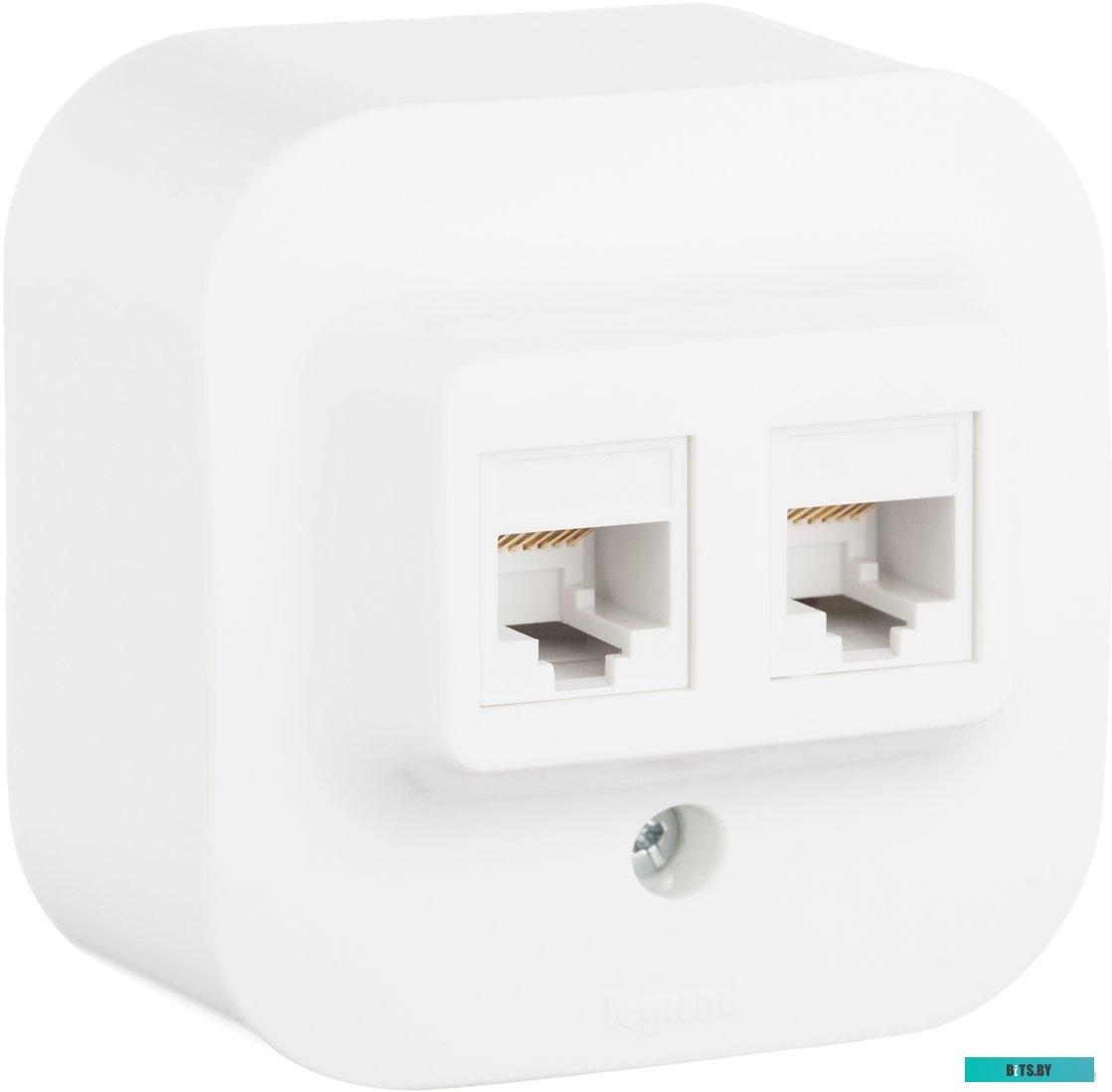 Розетка компьютерная Legrand Quteo 782228 (белый)