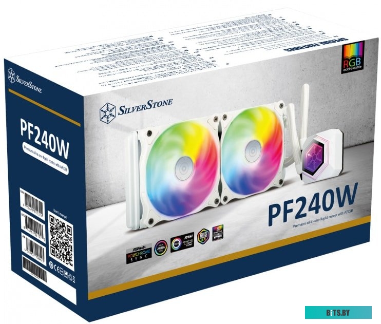 Кулер для процессора SilverStone PF240W-ARGB V2 <SST-PF240W-ARGB-V2>