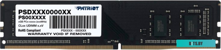 Оперативная память Patriot Signature Line DDR4 8GB 3200MHz PSD48G32002