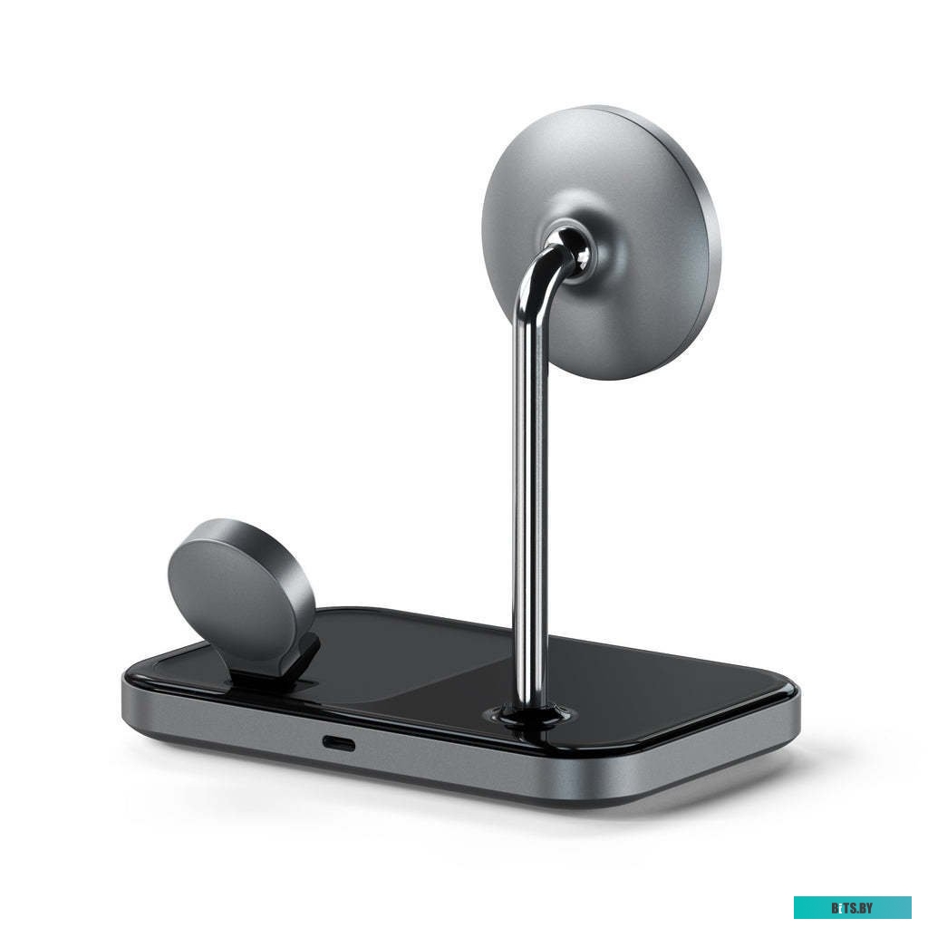Беспроводное зарядное Satechi 3-in-1 Magnetic Wireless Charging Stand <ST-WMCS3M>