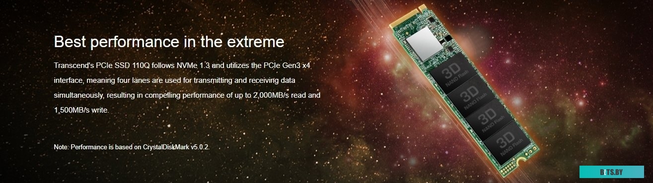 SSD Накопитель Transcend 110Q 500GB TS500GMTE110Q