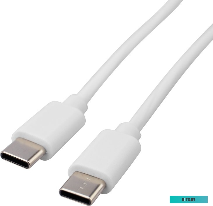 Кабель Rexant 18-1828 USB Type-C - USB Type-C (1 м, белый)