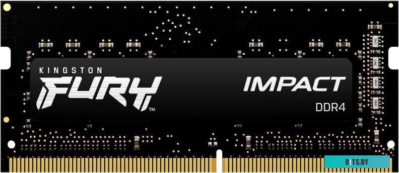 Модуль памяти Kingston FURY Impact 8GB DDR4 SODIMM PC4-25600 KF432S20IB/8