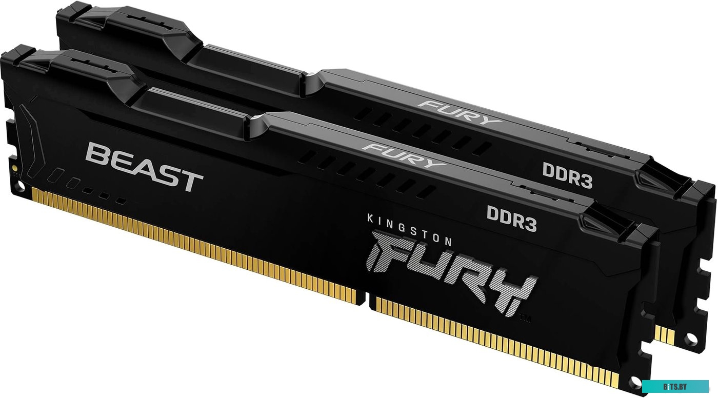 Модуль памяти Kingston FURY Beast 2x4GB DDR3 PC3-14900 KF318C10BBK2/8