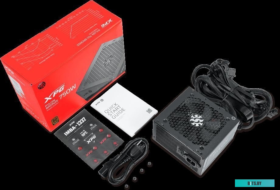ADATA XPG Pylon 550W 80+ PYLON550B-BKCEU