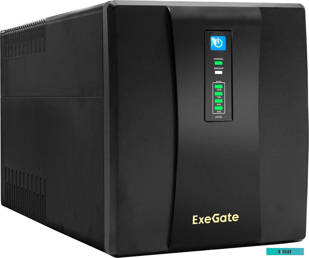 Источник бесперебойного питания (ИБП) ExeGate SpecialPro UNB-1200.LED.AVR.4SH.USB <EP285490RUS>