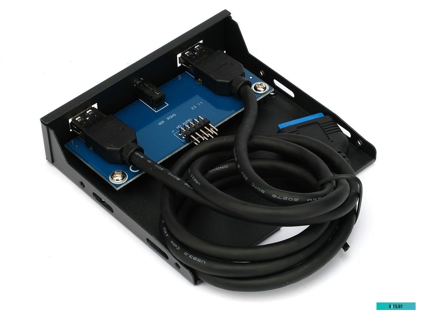 Адаптер Gembird FP3.5-USB3-2A-HDA