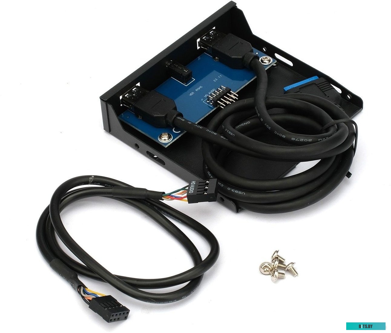 Адаптер Gembird FP3.5-USB3-2A-HDA
