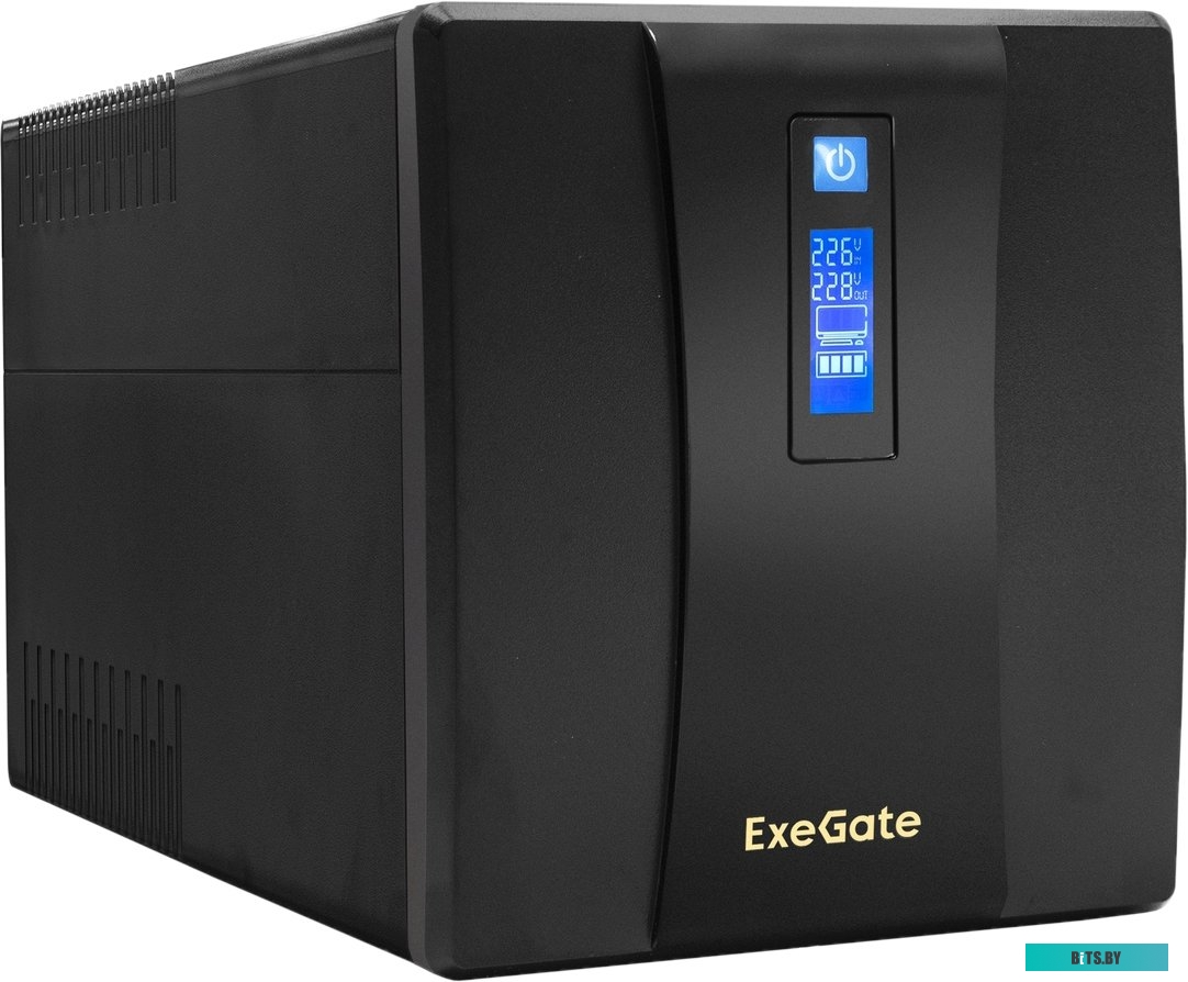 Источник бесперебойного питания ExeGate SpecialPro Smart LLB-1500.LCD.AVR.4SH.USB (EP212520RUS)