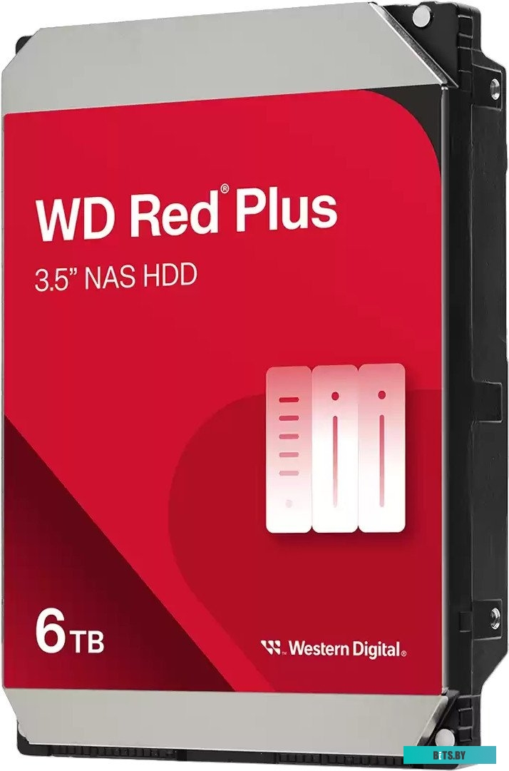 Жесткий диск WD Red Plus 6TB WD60EFPX