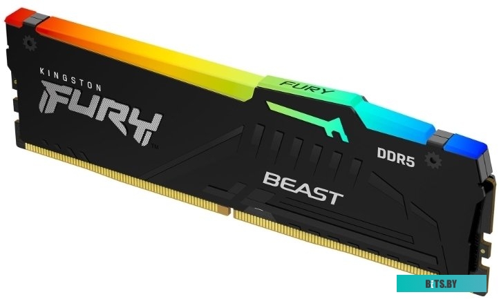 Модуль памяти Kingston FURY Beast RGB 2x8ГБ DDR5 5200 МГц KF552C40BBAK2-16