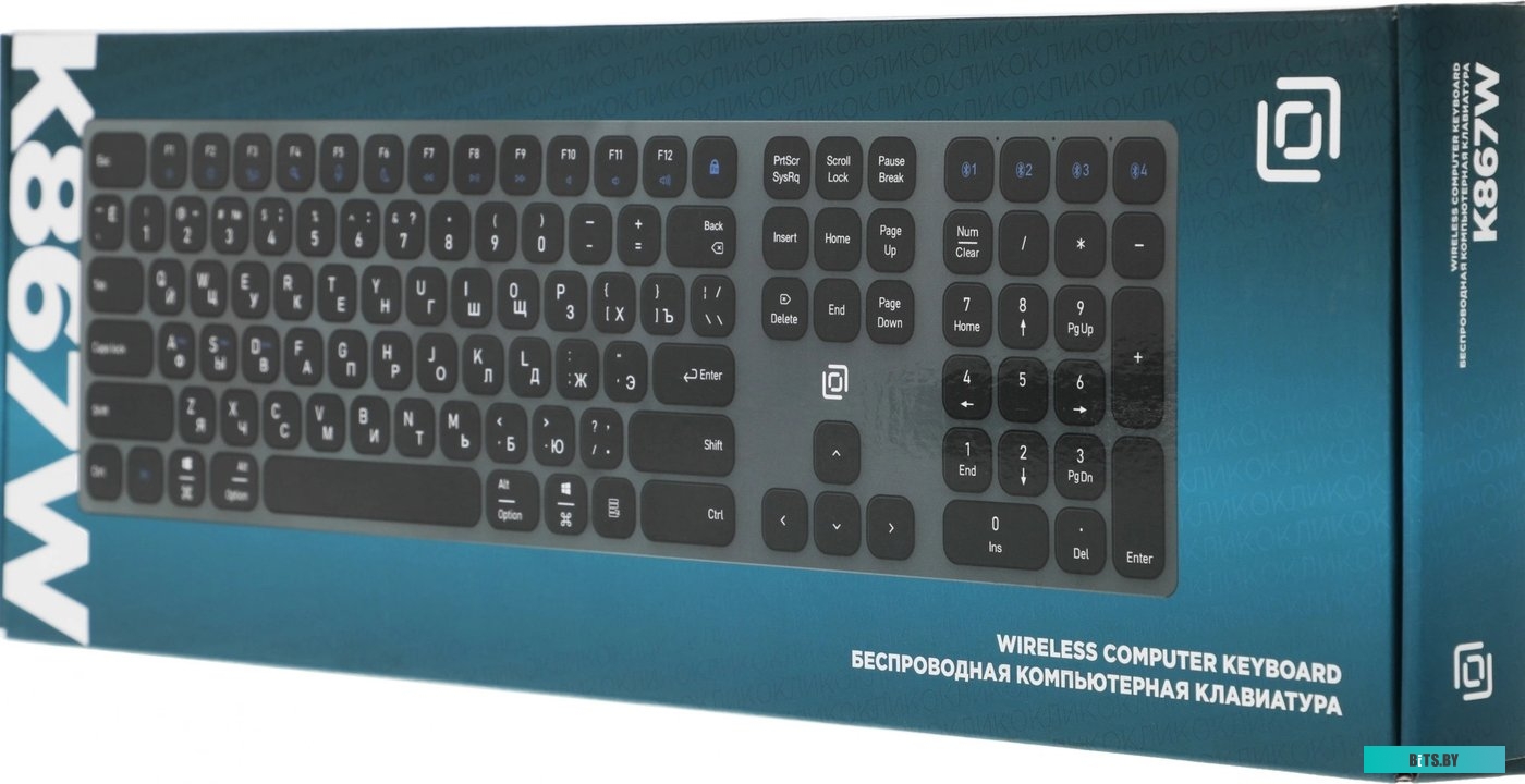 Клавиатура  Oklick K867W